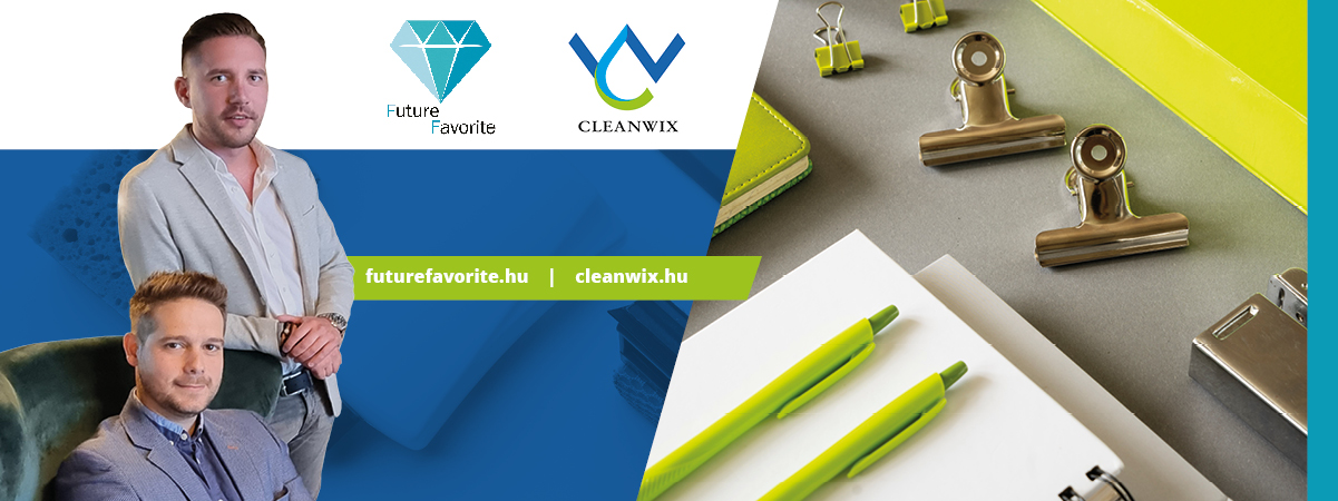 Müller Zoltán (Future Favorite Kft.) és Bakos Tamás (CleanWix Kft.)