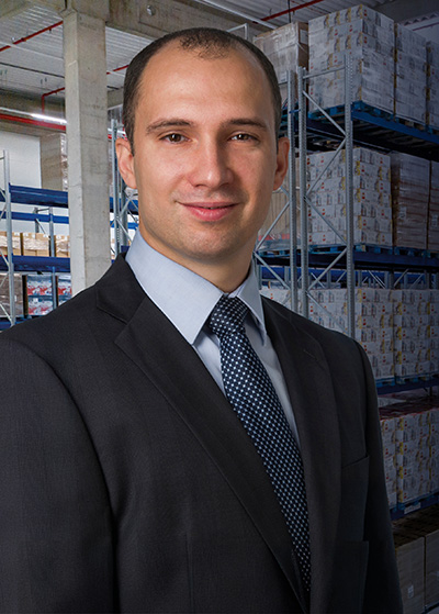 Üveges Zoltán, a Raben Magyarország értékesítési és marketing vezetője